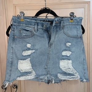 Express Jean Skirt